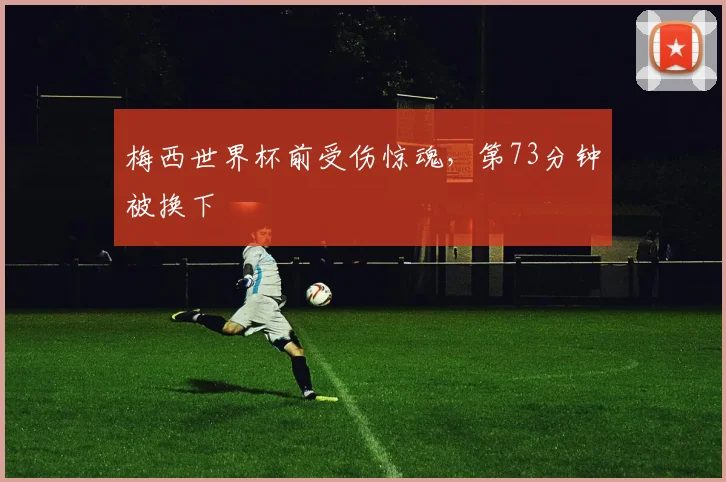 梅西世界杯前受伤惊魂，第73分钟被换下